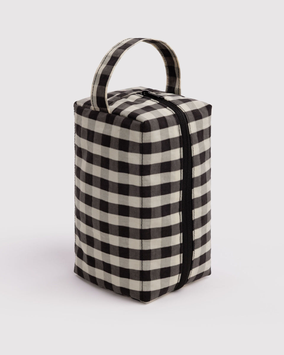 BAGGU Dopp Kit Dopp Kit - Black and Cream Gingham