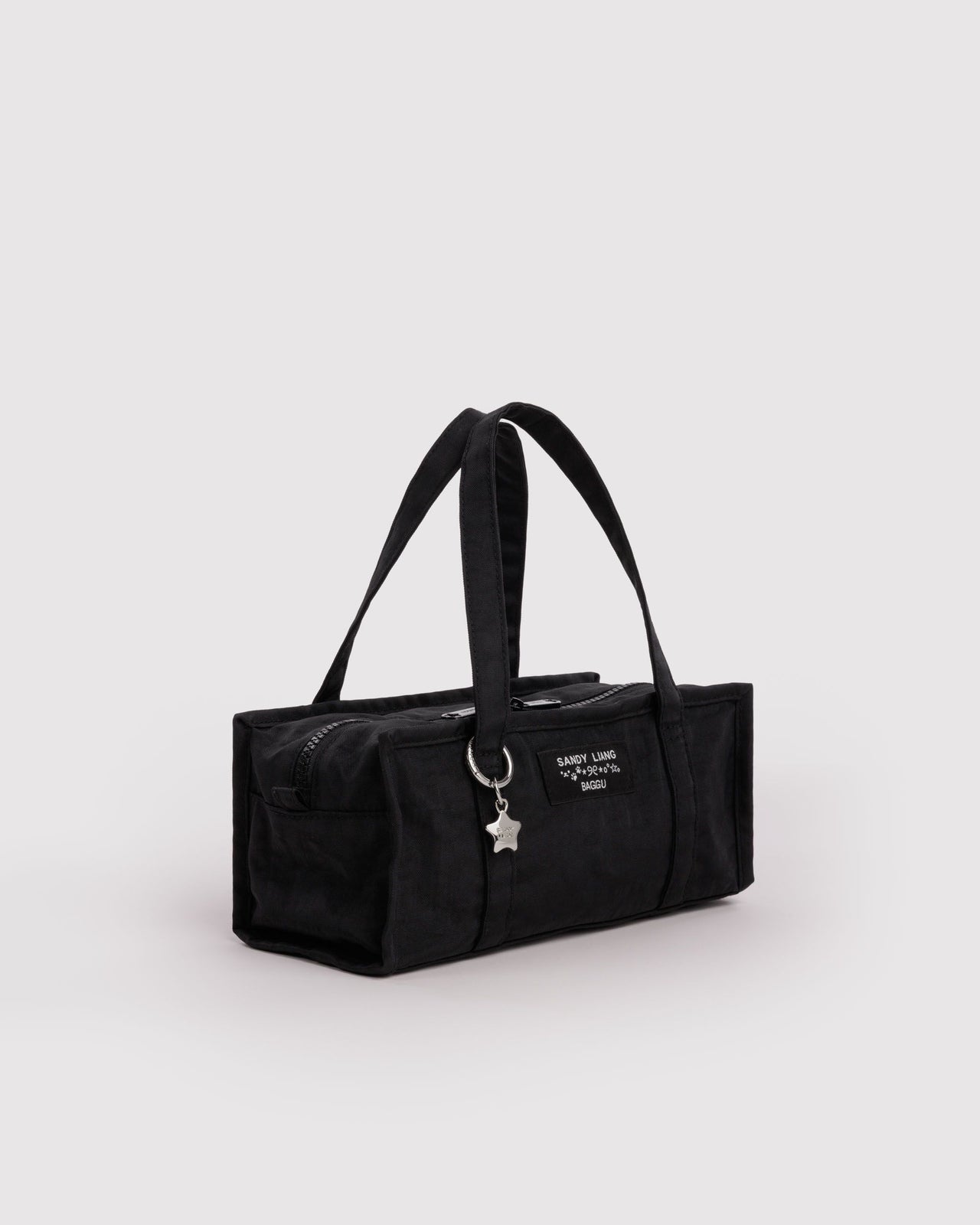 Mini Nylon Market Bag - Black