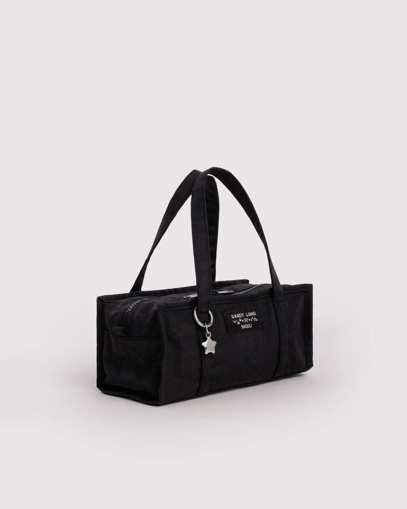 BAGGU  Mini Nylon Market Bag - Black