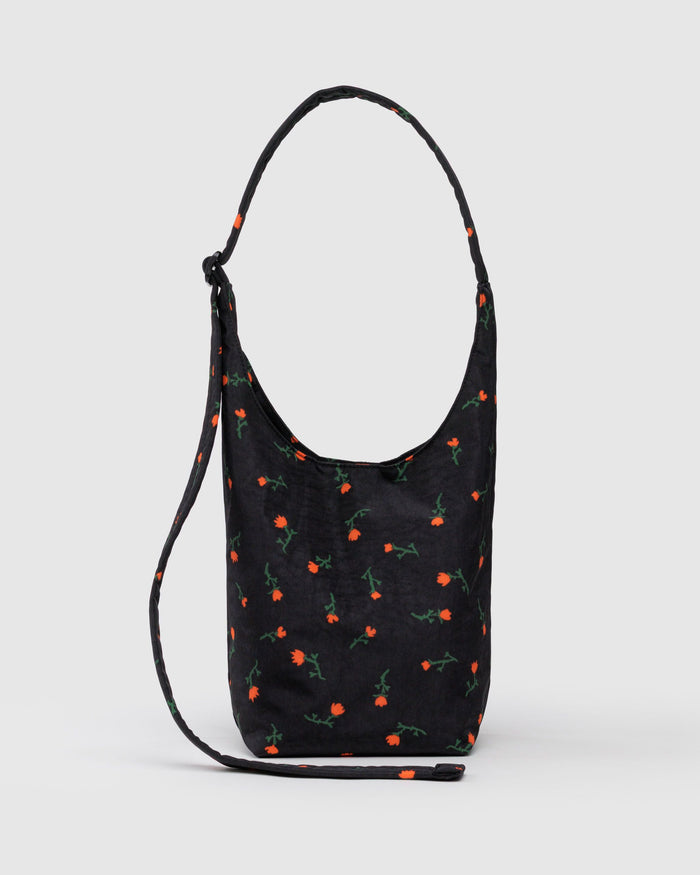 BAGGU.com Crossbody Bags Small Nylon Sling - Painted Wildflower