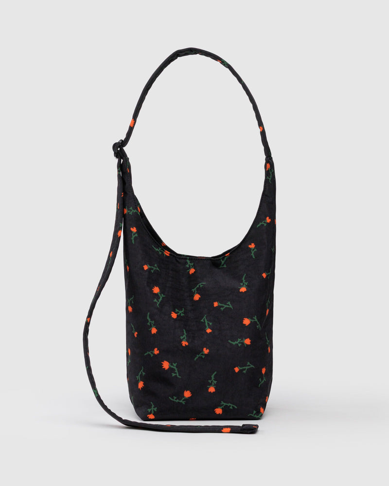BAGGU.com Crossbody Bags Small Nylon Sling - Painted Wildflower