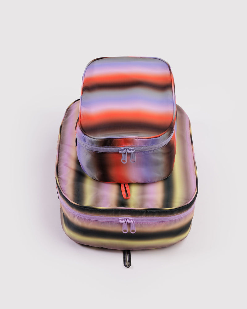 BAGGU  Packing Cube Set - Gradient Stripes