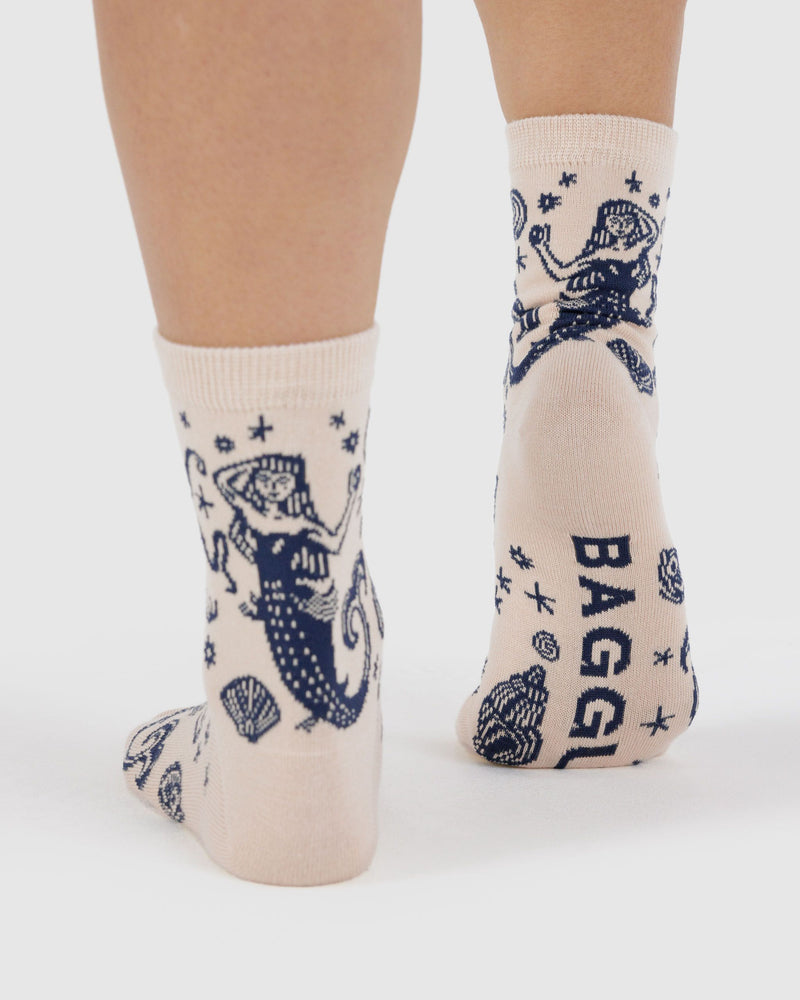 BAGGU ALL PRODUCTS Crew Sock - Mermaid
