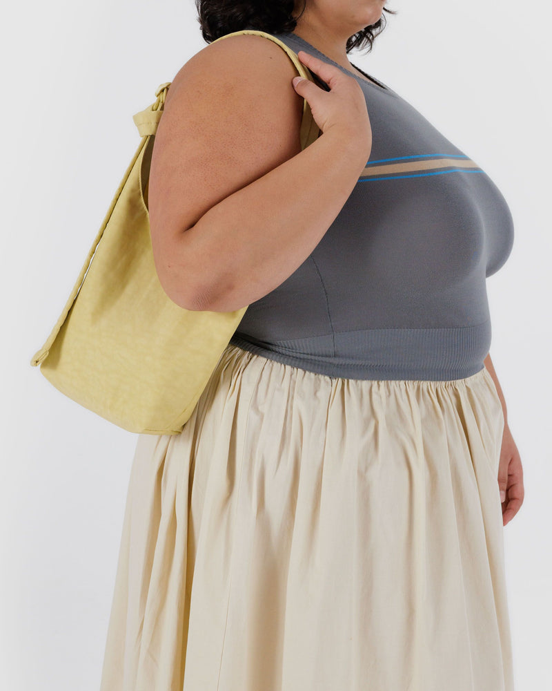 BAGGU.com  Small Nylon Sling - Butter