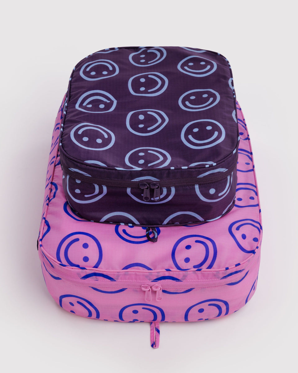 BAGGU BFCM 2024 Large Packing Cube Set - Bright Happy Mix