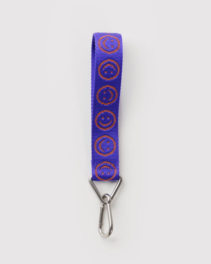 BAGGU Accessories Logo Keychain - Lapis Happy