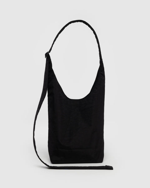 BAGGU.com Crossbody Bags Small Nylon Sling - Black