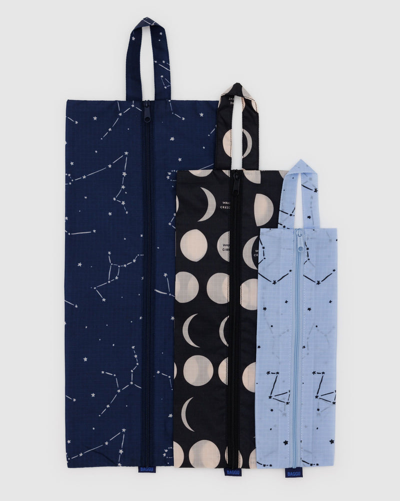 BAGGU  3D Zip Set - Night Sky