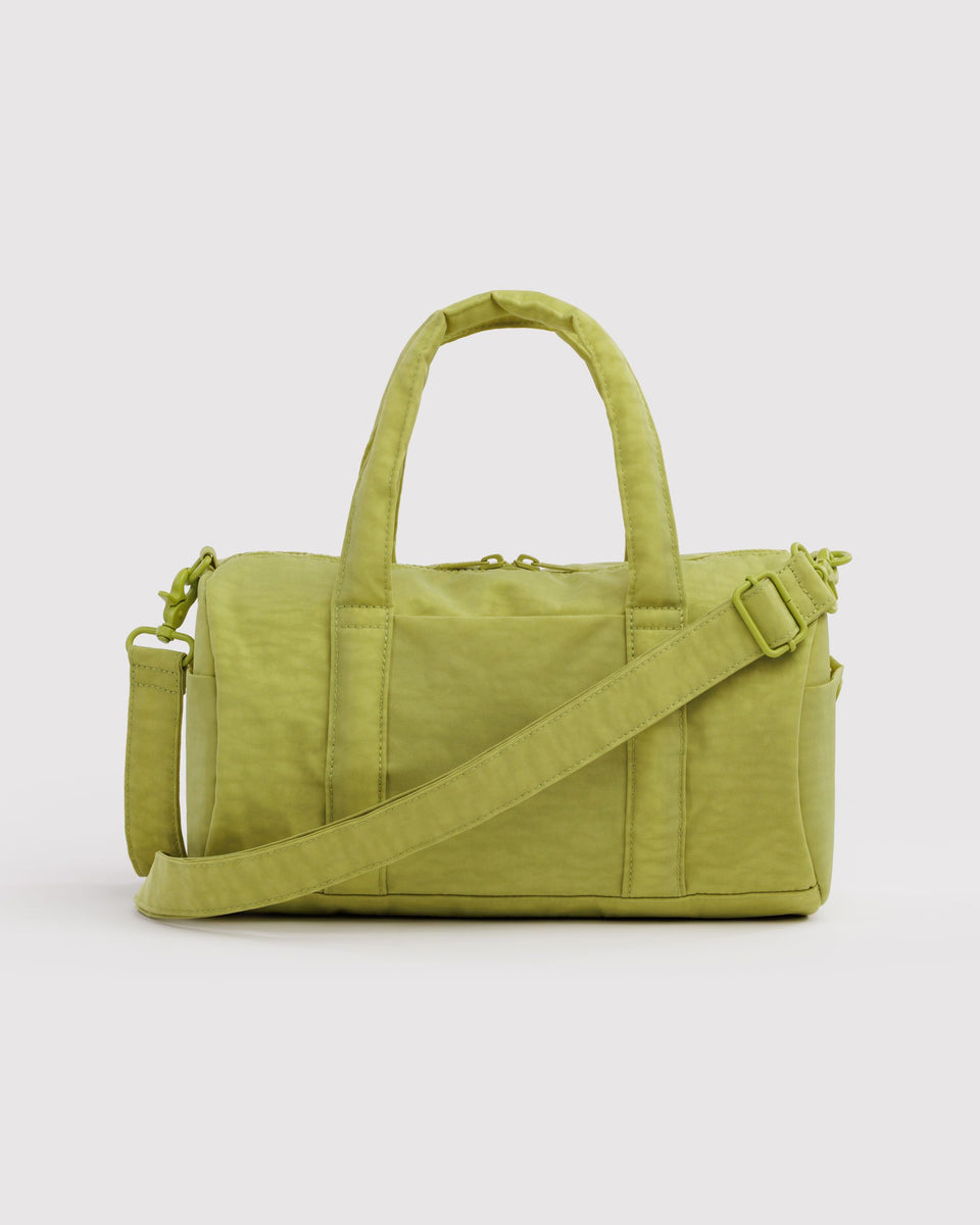 BAGGU  Nylon Duffle Bag - Chartreuse