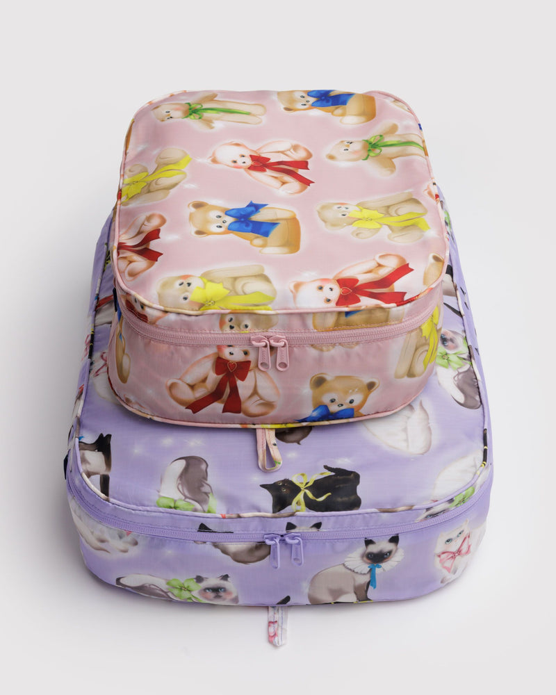 BAGGU New Arrivals Large Packing Cube Set - Fancy Animals