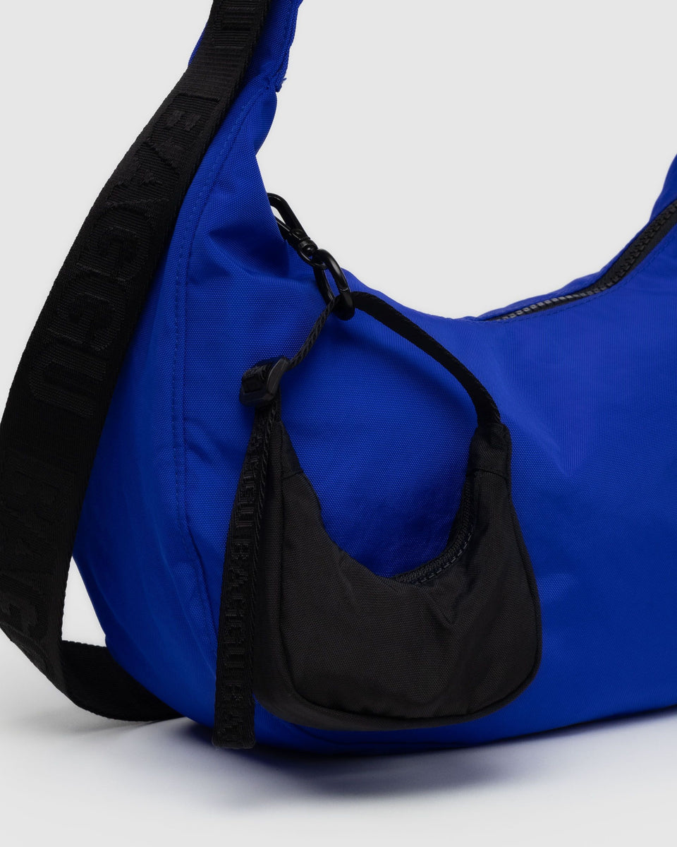 BAGGU.com Cases & Sleeves Crescent Bag Charm - Black