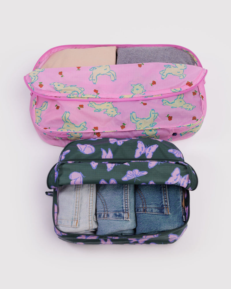 BAGGU  Large Packing Cube Set - Spring Animals
