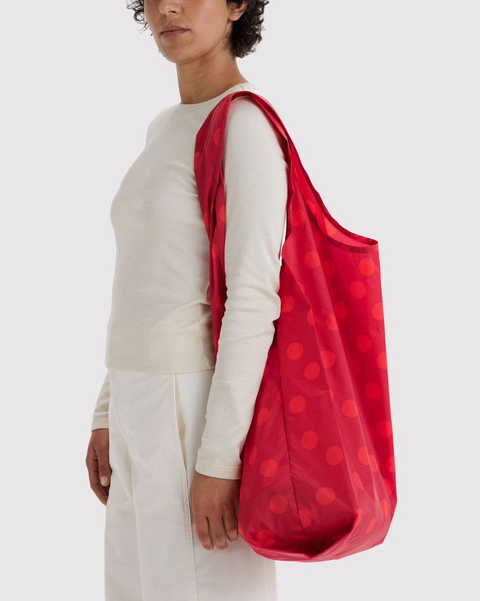 BAGGU Reusable Bags Big Baggu - Red Polka Dot