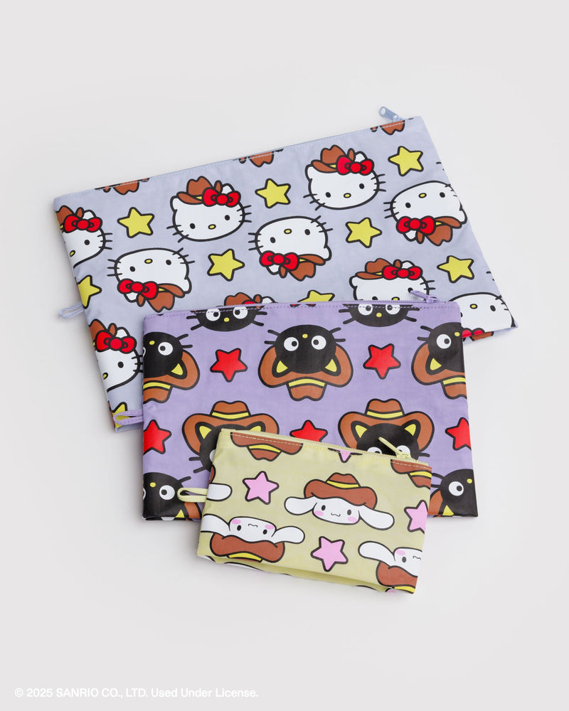 BAGGU Travel Go Pouch Set - Hello Kitty & Friends Western