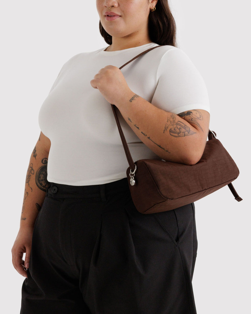 BAGGU Returnly Test Nylon Loaf Bag - Coffee