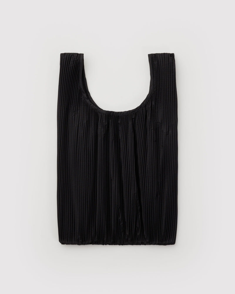 BAGGU New Arrivals Pleated Baggu - Black
