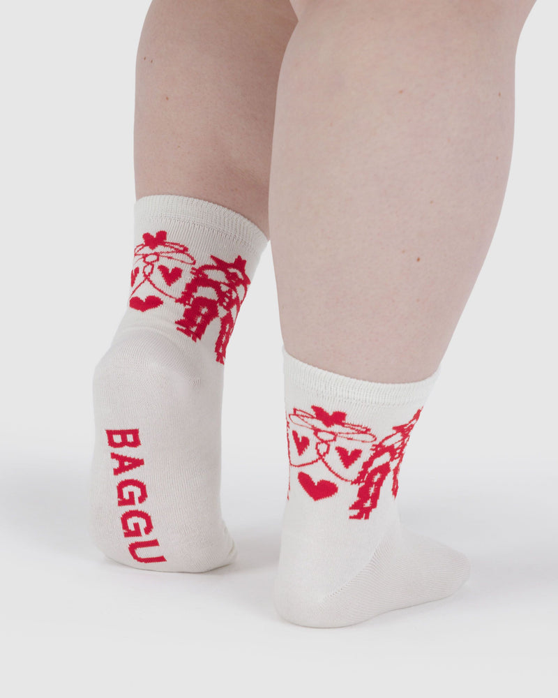 BAGGU ALL PRODUCTS Crew Sock - Cowgirl