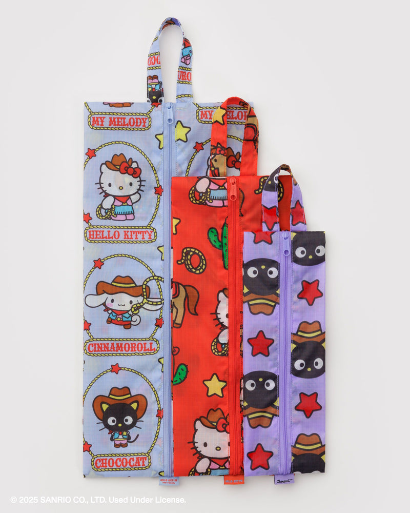 BAGGU Travel 3D Zip Set - Hello Kitty & Friends Western