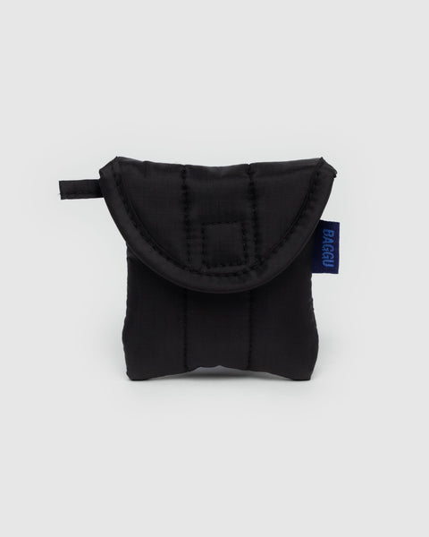 BAGGU.com Cases & Sleeves Puffy Earbuds Case - Black