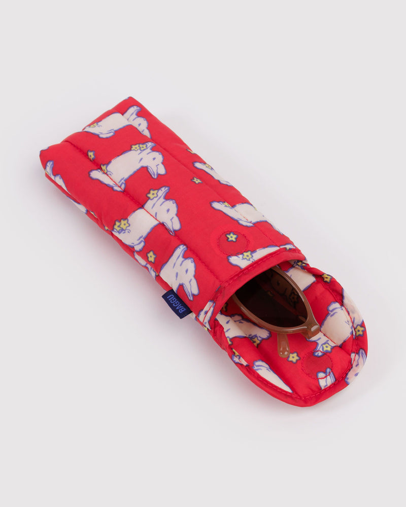 BAGGU  Puffy Glasses Sleeve - Bunnies
