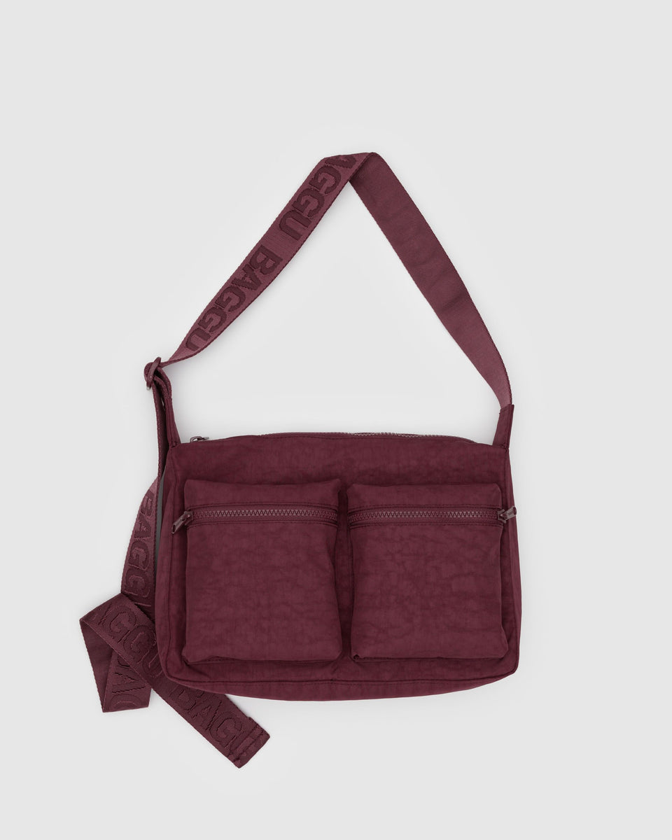 BAGGU ALL PRODUCTS Medium Cargo Crossbody - Mahogany