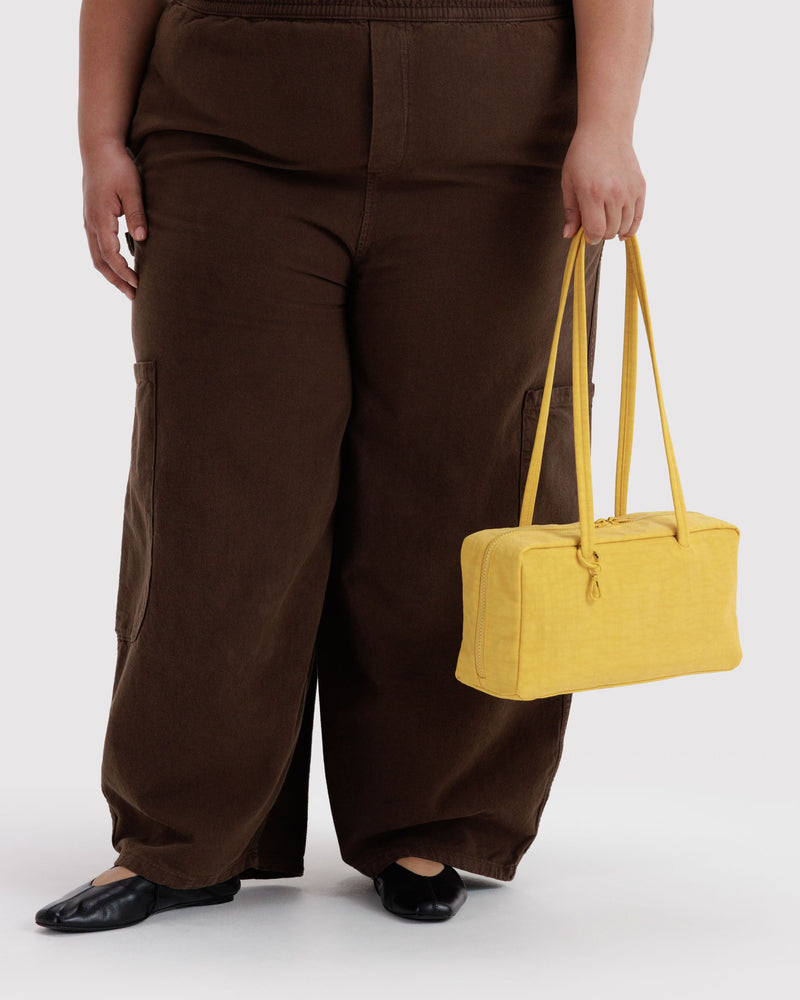 BAGGU  Nylon Bowler Bag - Sunflower