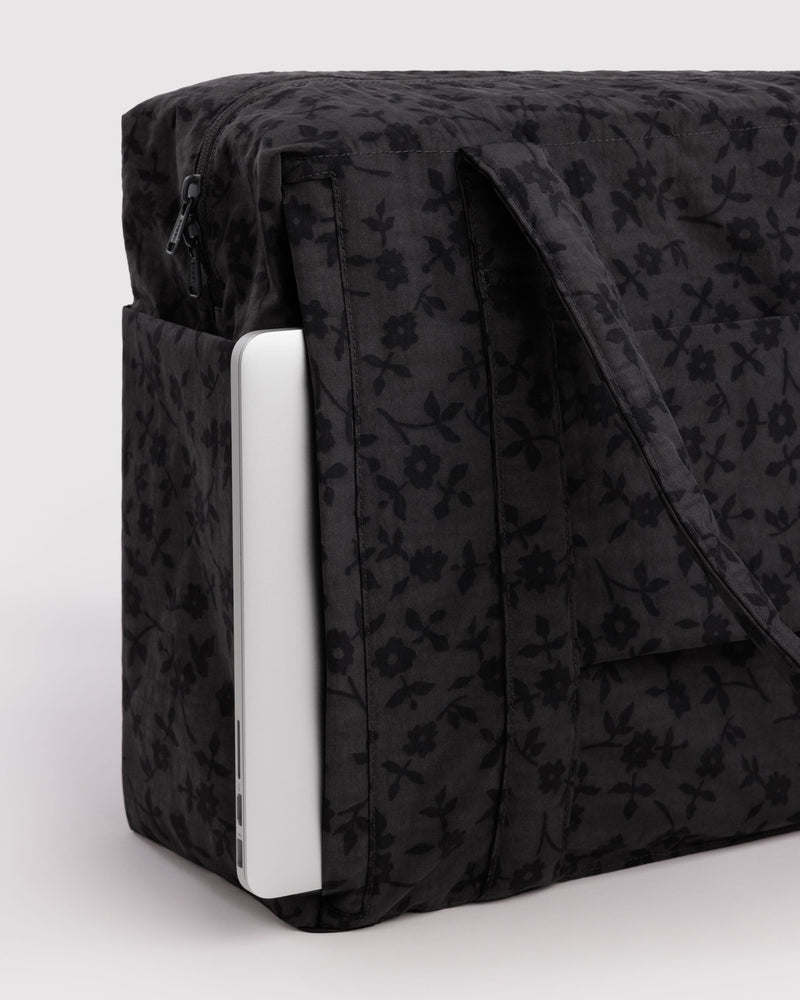 BAGGU  Cloud Carry-on - Charcoal Ditsy Floral