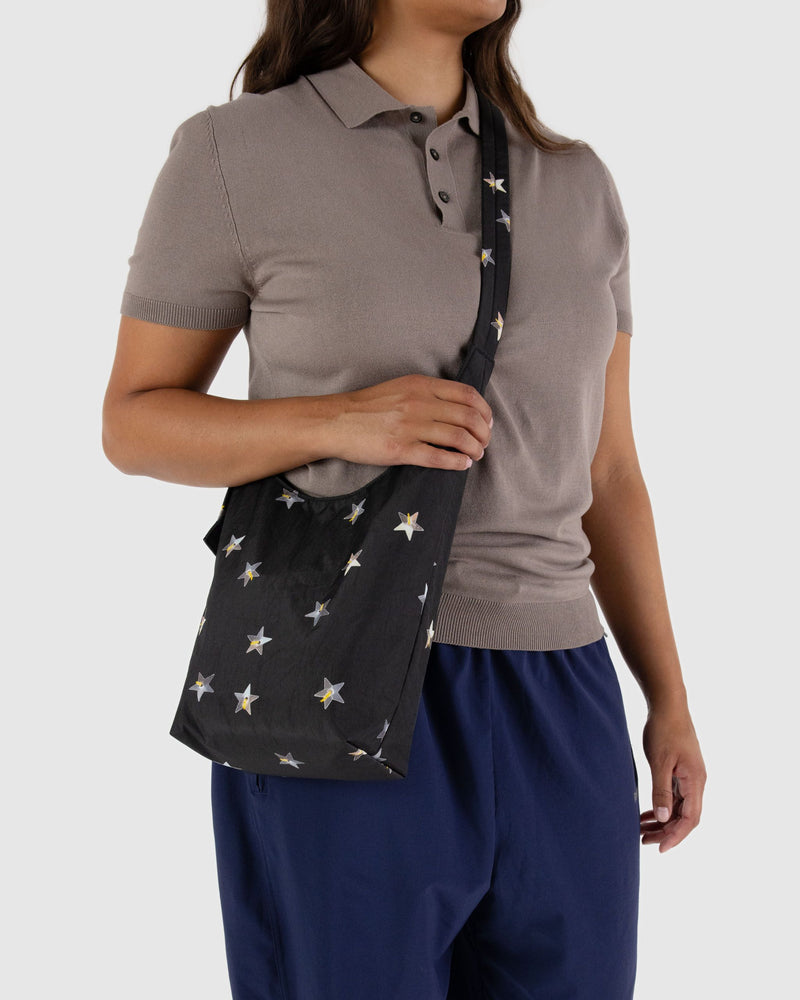 BAGGU.com Crossbody Bags Small Nylon Sling - Stars