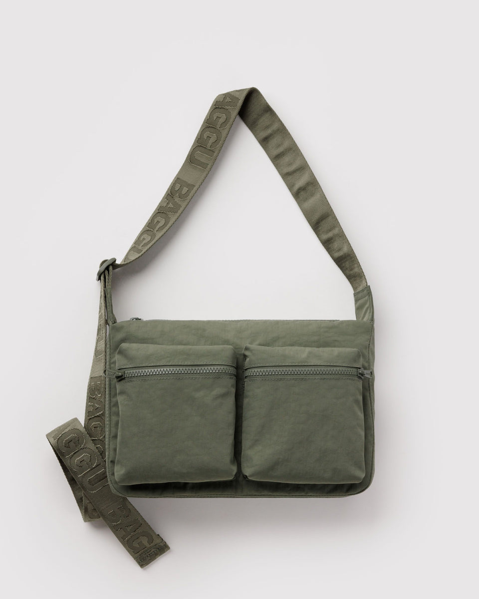 BAGGU New Arrivals Medium Cargo Crossbody - Caper
