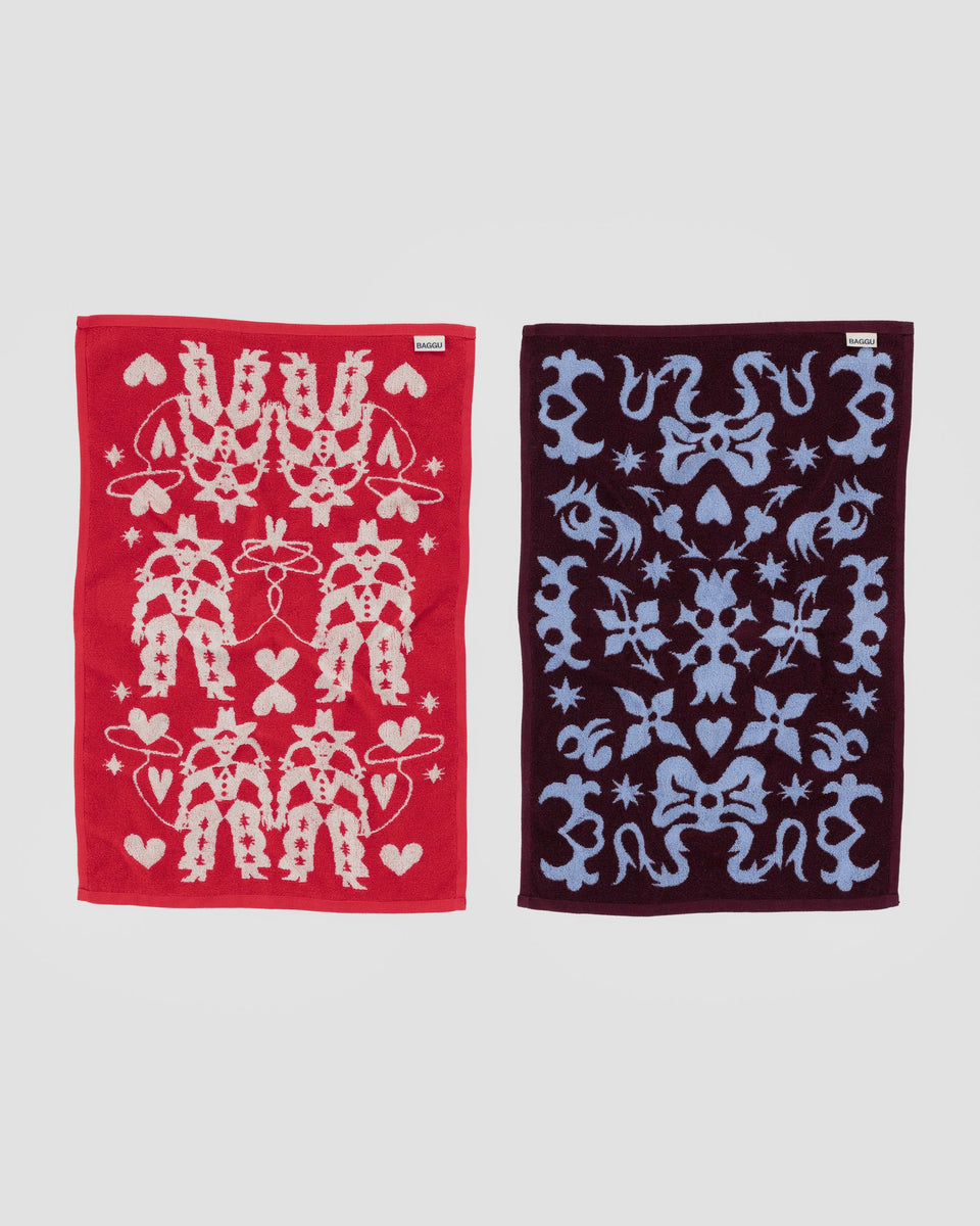 BAGGU Home & Outdoor Hand Towel Set of 2 - Western