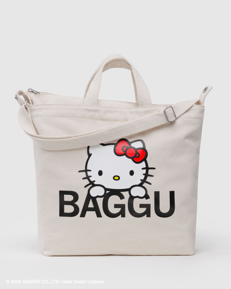 BAGGU  Horizontal Zip Duck Bag - Hello Kitty