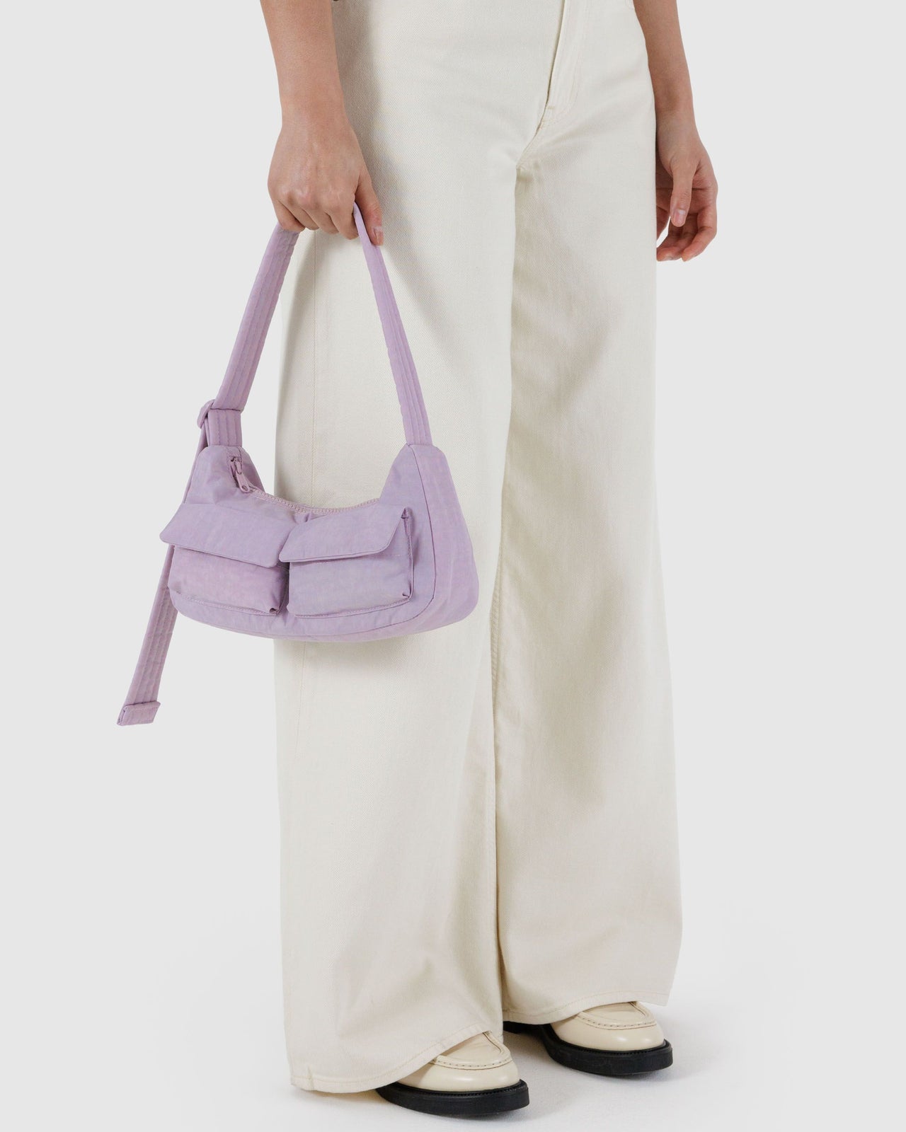Cargo Shoulder Bag - Dusty Pink