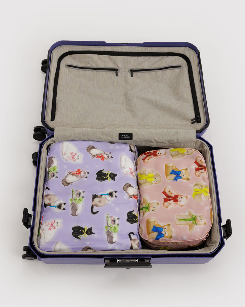 BAGGU New Arrivals Large Packing Cube Set - Fancy Animals