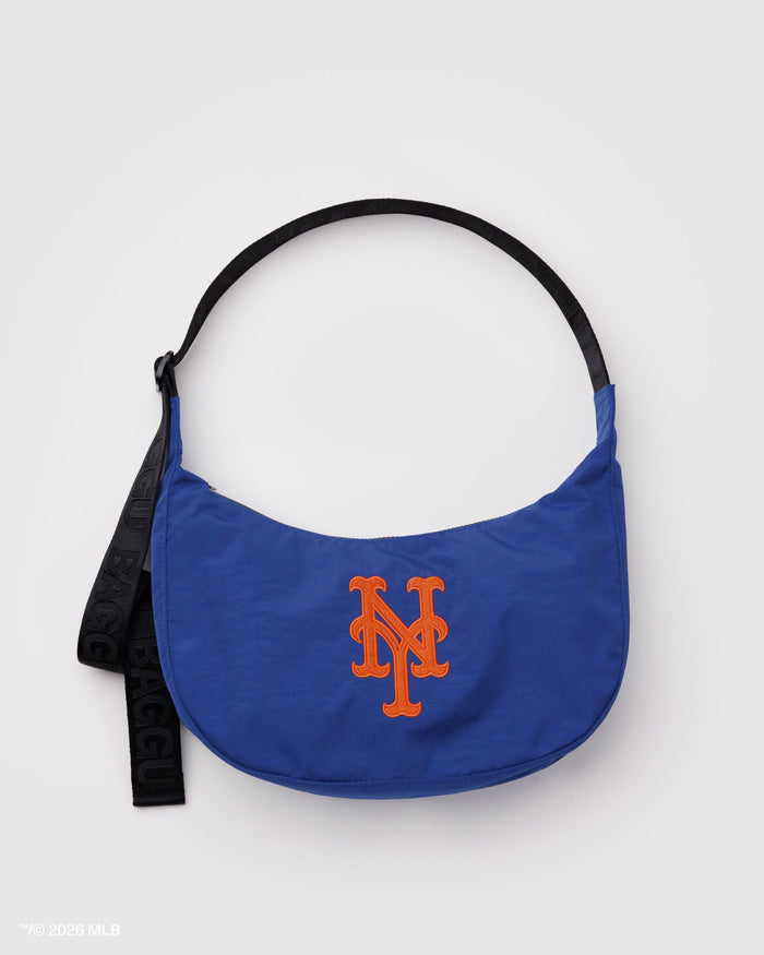 BAGGU Crossbody Bags Medium Nylon Crescent Bag - New York Mets™