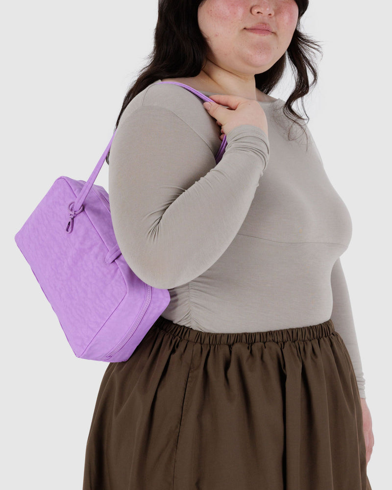 BAGGU.com  Nylon Bowler Bag - Rose