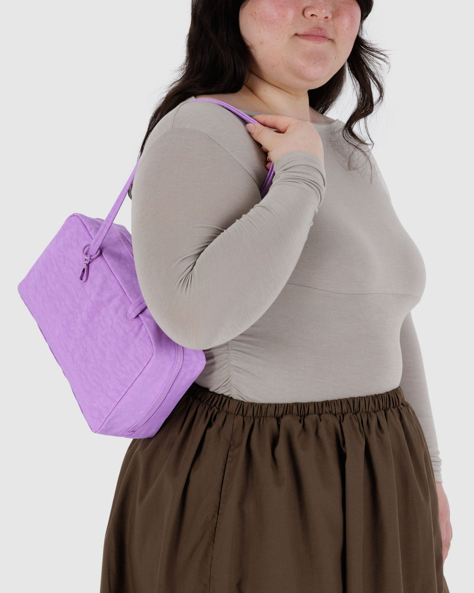 BAGGU ALL PRODUCTS Nylon Bowler Bag - Rose