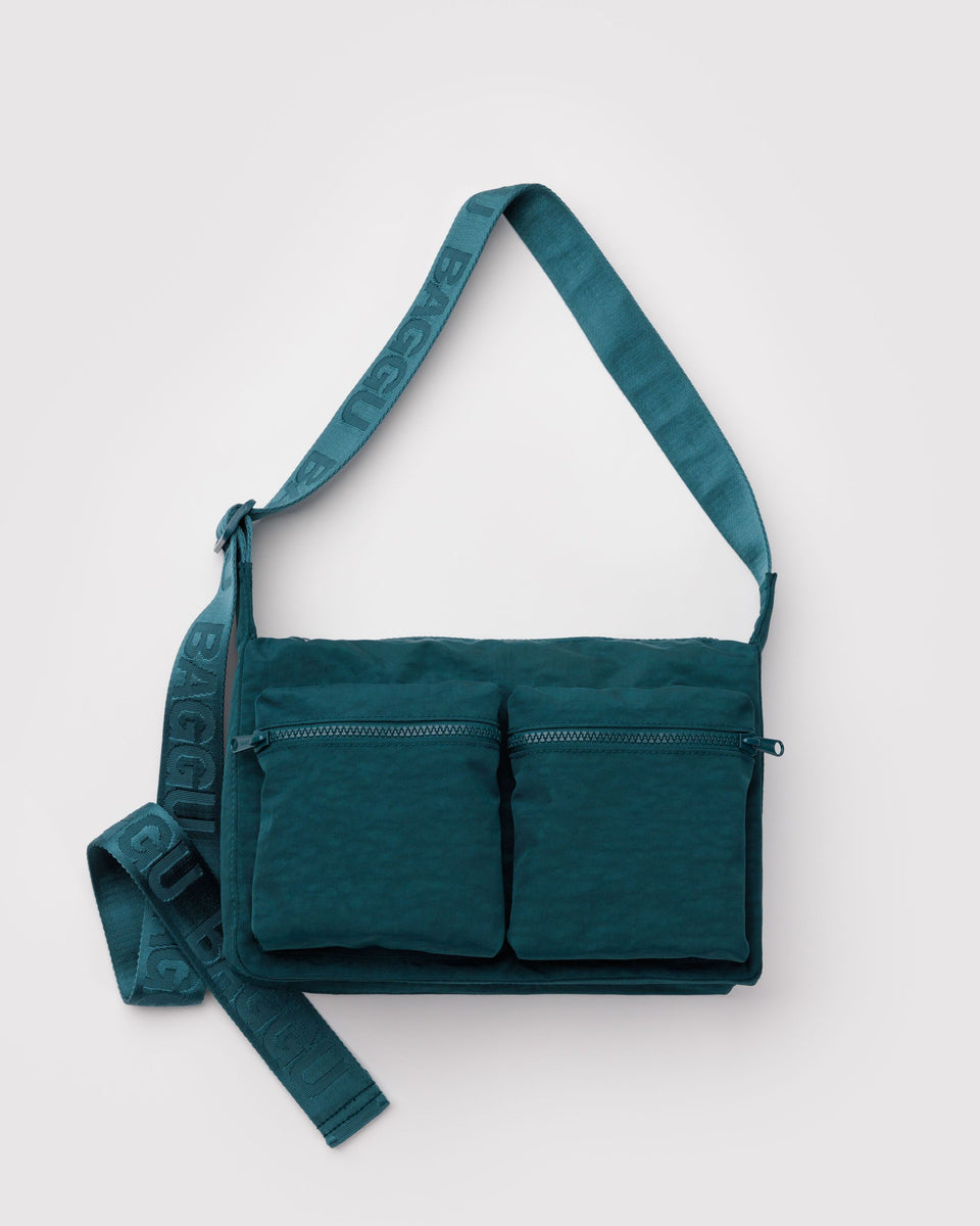 BAGGU Products Medium Cargo Crossbody - Deep Sea