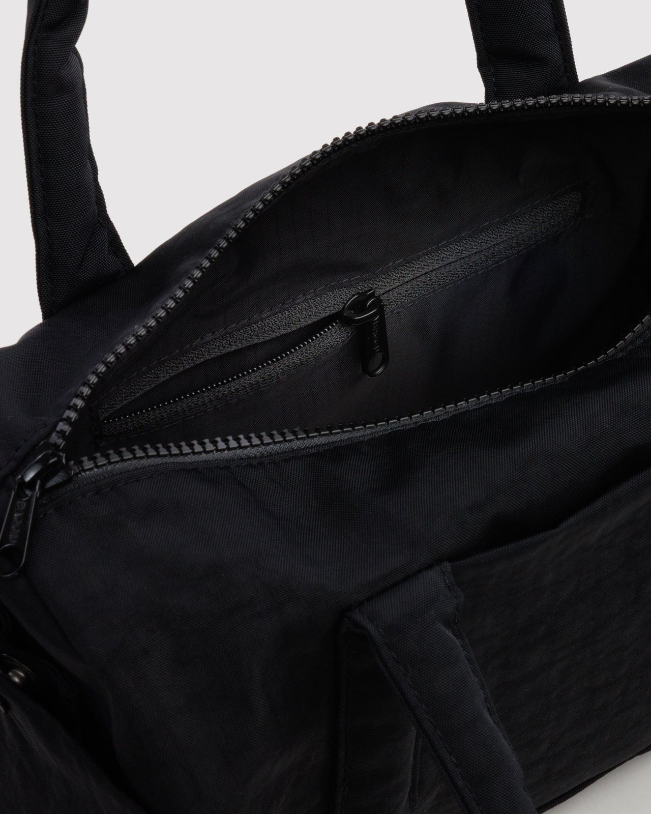 Nylon Duffle Bag - Black