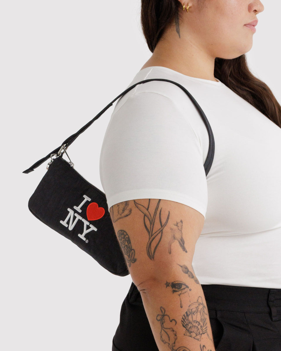 BAGGU ALL PRODUCTS (except Sandy Liang) Nylon Pochette - I Love NY
