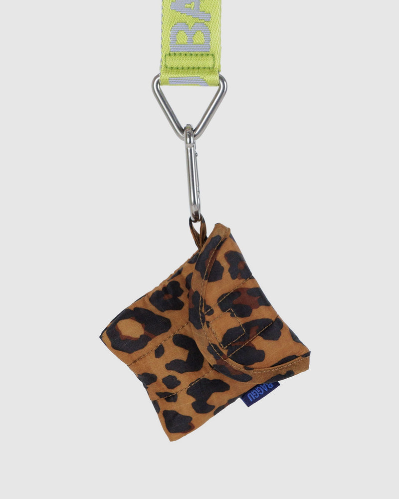 BAGGU Accessories Puffy Earbuds Case - Leopard