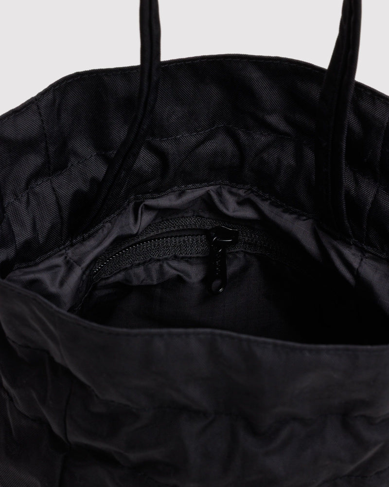 BAGGU  Nylon Drawstring Bag - Black