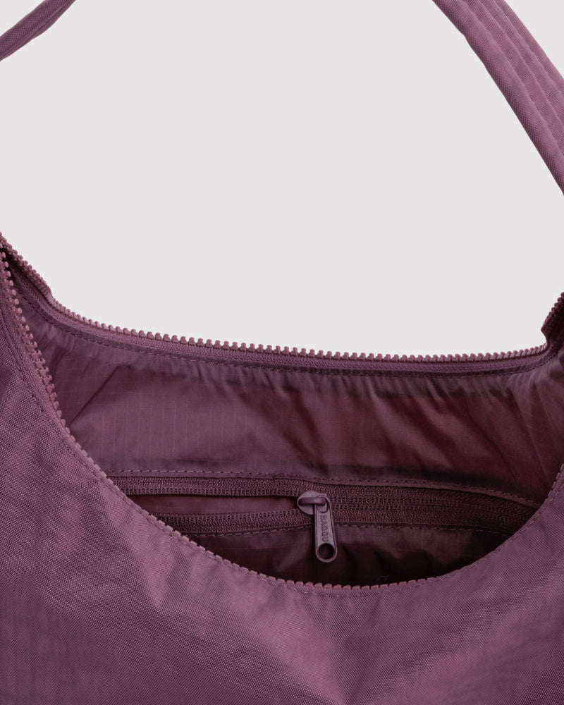 BAGGU  Nylon Shoulder Bag - Wild Plum