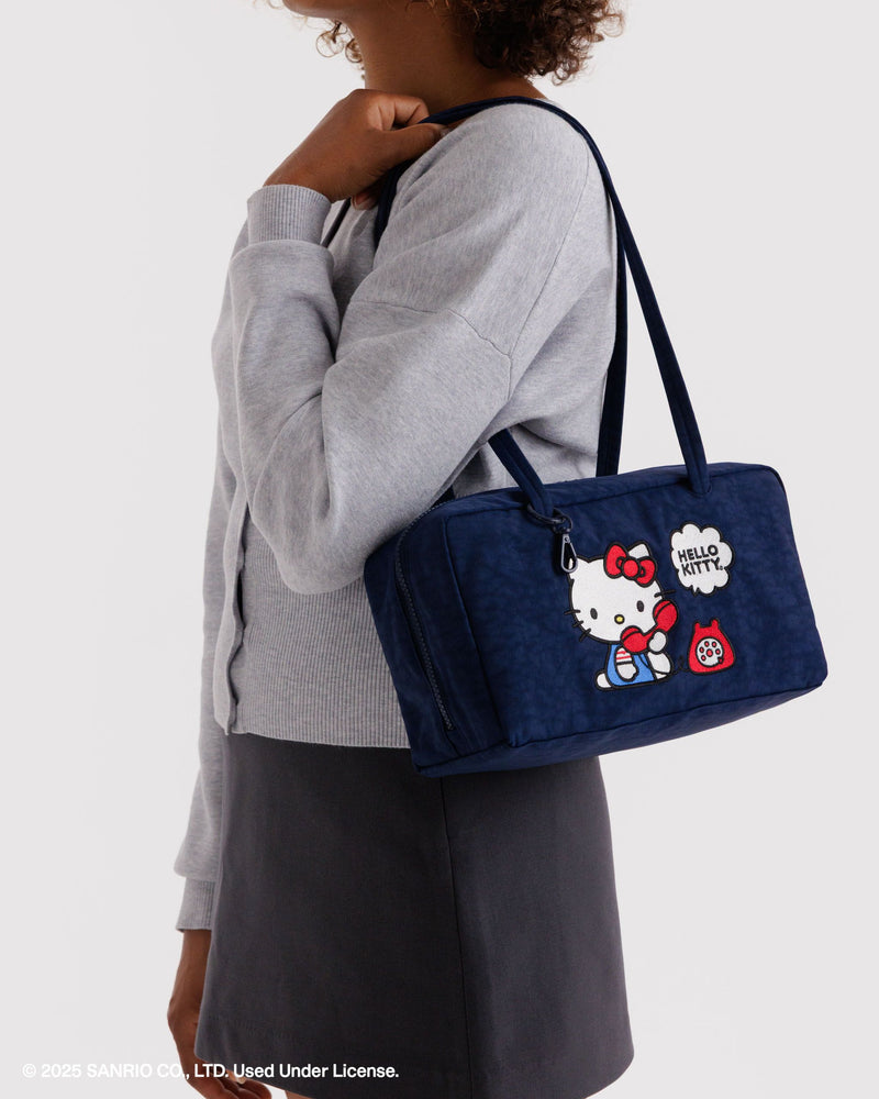 BAGGU ALL PRODUCTS Nylon Bowler Bag - Embroidered Hello Kitty Phone