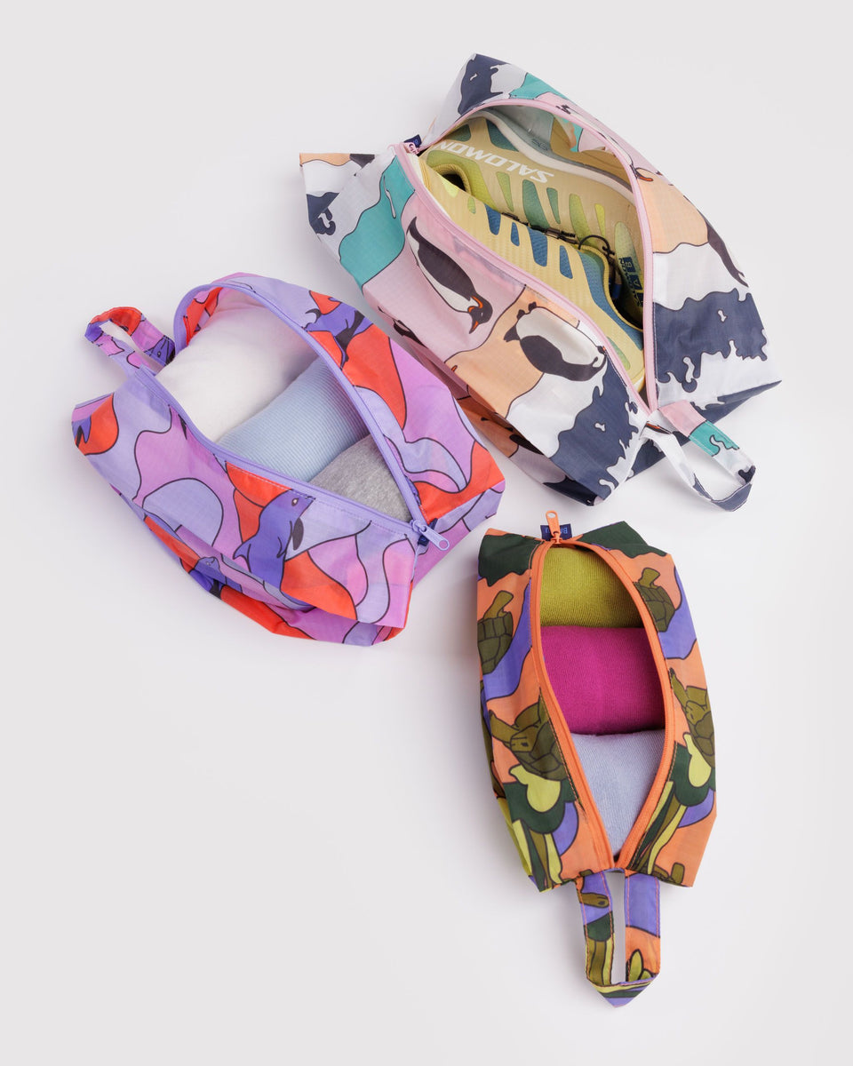 BAGGU Travel 3D Zip Set - Vacation Animals