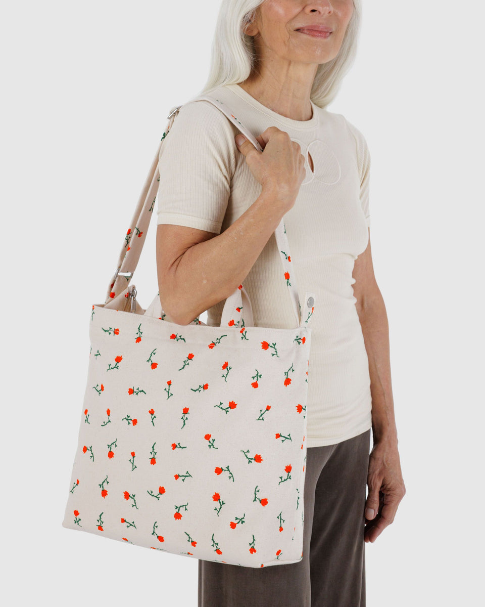 BAGGU ALL PRODUCTS Horizontal Zip Duck Bag - Painted Wildflower