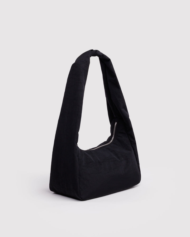 BAGGU  Small Nylon Meringue Bag - Black