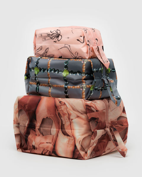 BAGGU.com Travel 3D Zip Set - Ballet Icons