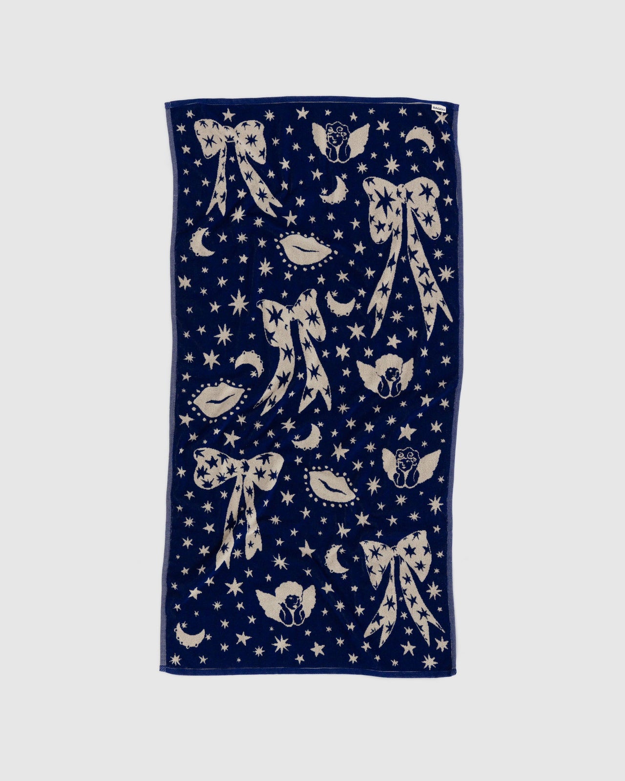 Bath Towel - Cherub Bows