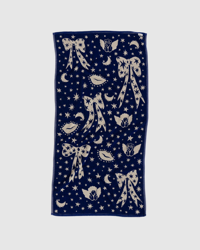 BAGGU ALL PRODUCTS Bath Towel - Cherub Bows