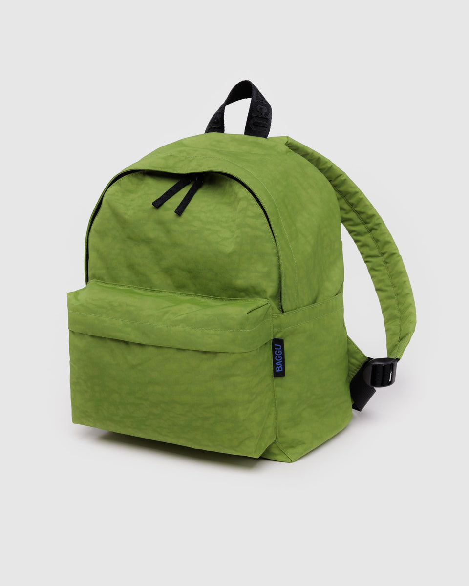 BAGGU PRODUCTS Medium Nylon Backpack - Green Juice